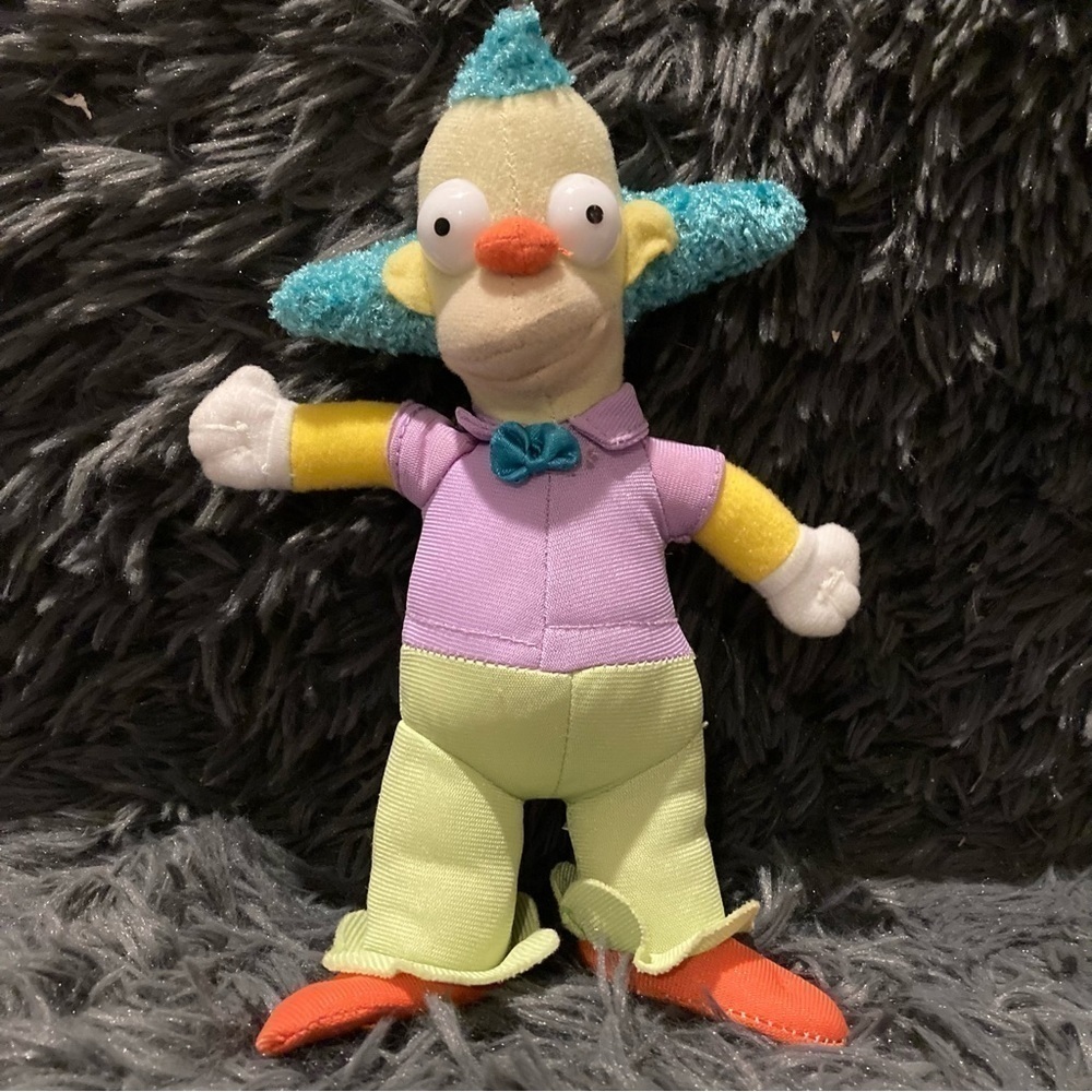 Krusty the Clown 8 inch The Simpsons Plush